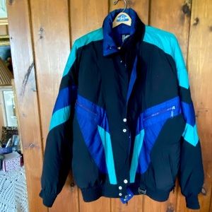 Vintage Hot Music retro winter bomber